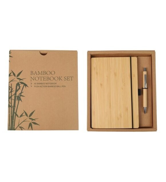 Bamboo Notebook Set