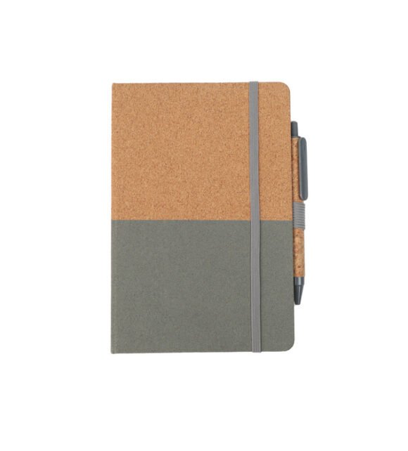Cork Notebook and Pen Set - Image 3