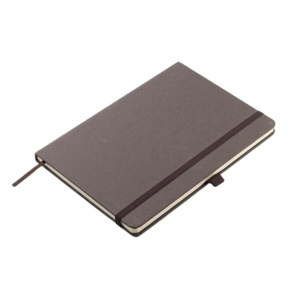 A5 Hard Cover Notebook & Pen Set - Coffee Paper - Image 9