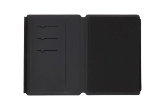 Sustainable Gift Set with Refillable Notebook, Pen & USB Keychain - Black - Image 3