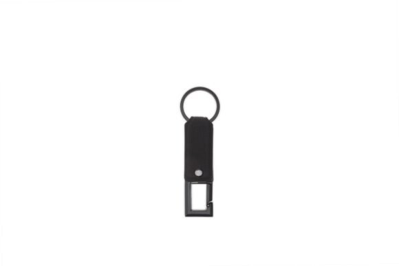 Sustainable Gift Set with Refillable Notebook, Pen & USB Keychain - Black - Image 4