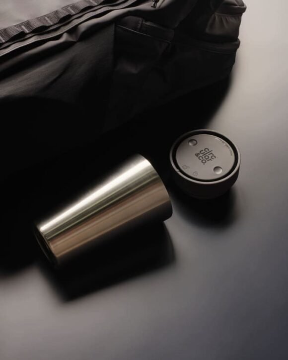Recycled Stainless Steel Cup 12oz - Image 4