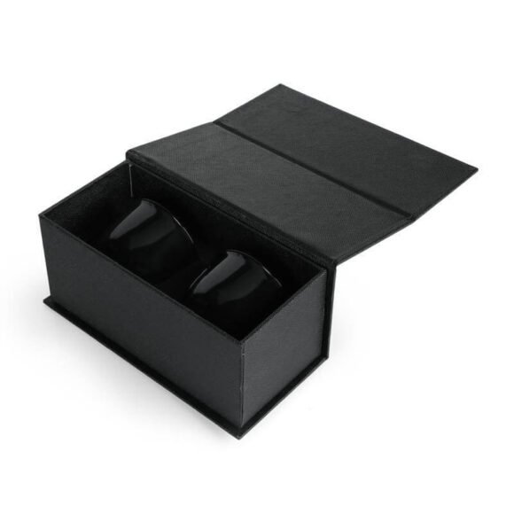 Hans Larsen Gift Set of 2 Premium Arabian Coffee Cups - Black