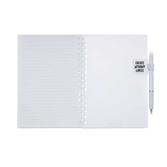 The Reusable Notebook & Pen Set - White - Image 2