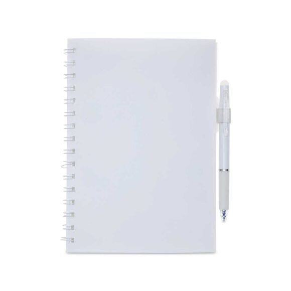The Reusable Notebook & Pen Set - White - Image 3