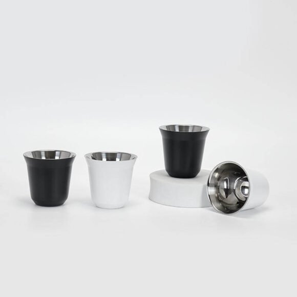 2 Premium Arabic Coffee Cups - White - Image 3