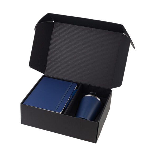 Giftology Set of Double Walled Tumbler, A5 Notebook and Pen - Image 7