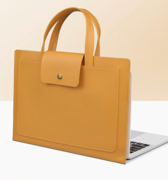 Portable PU Laptop Briefcase for Men & Women - Image 3