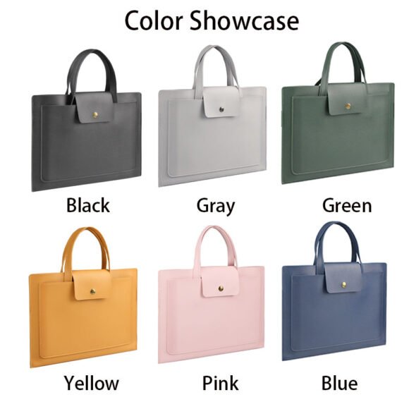 Portable PU Laptop Briefcase for Men & Women - Image 5