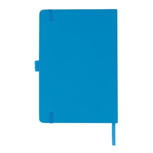 A5 PU Notebook with Pen Loop - Ocean Blue - Image 5