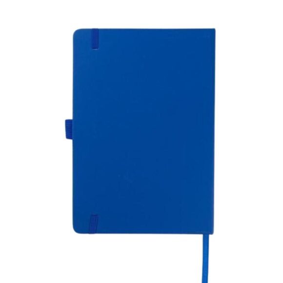 A5 PU Notebook with Pen Loop - Royal Blue - Image 5