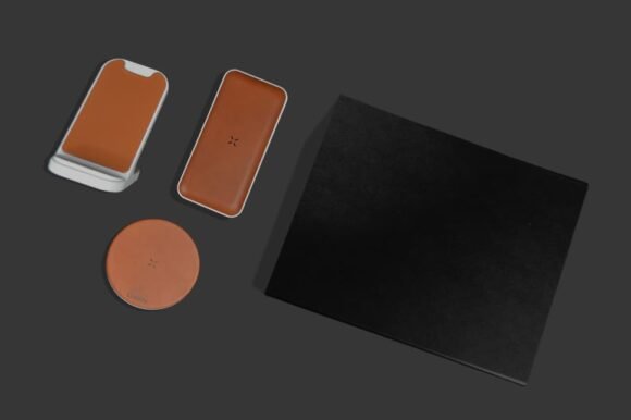 Recycled Leather Gift Set - Image 4