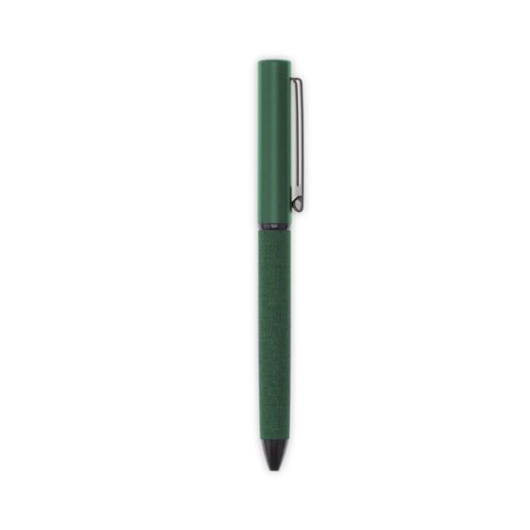 Sustainable Gift Set with Refillable Notebook, Pen & USB Keychain - Green - Image 2