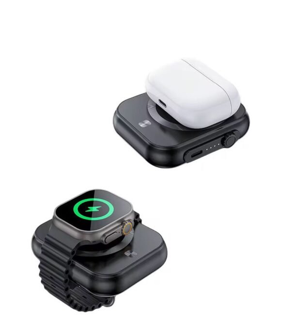 3-in-1 5000mAh MagSafe Power Bank - Image 3