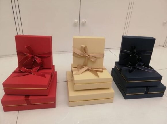 Premium Magnetic Gift Box – Rigid Foldable Packaging with Ribbon - Image 2