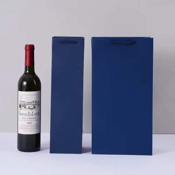 Premium Kraft Wine Bottle Gift Bags - Image 3