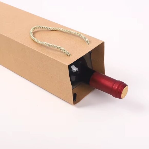 Premium Kraft Wine Bottle Gift Bags - Image 5