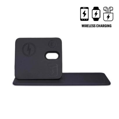 3-in-1 Magnetic Wireless Charger Desk Tray Set