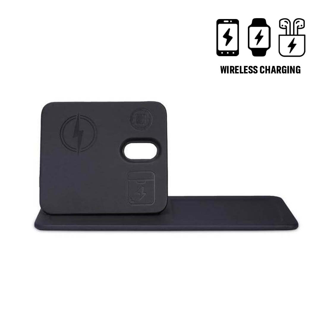 3-in-1 Magnetic Wireless Charger Desk Tray Set