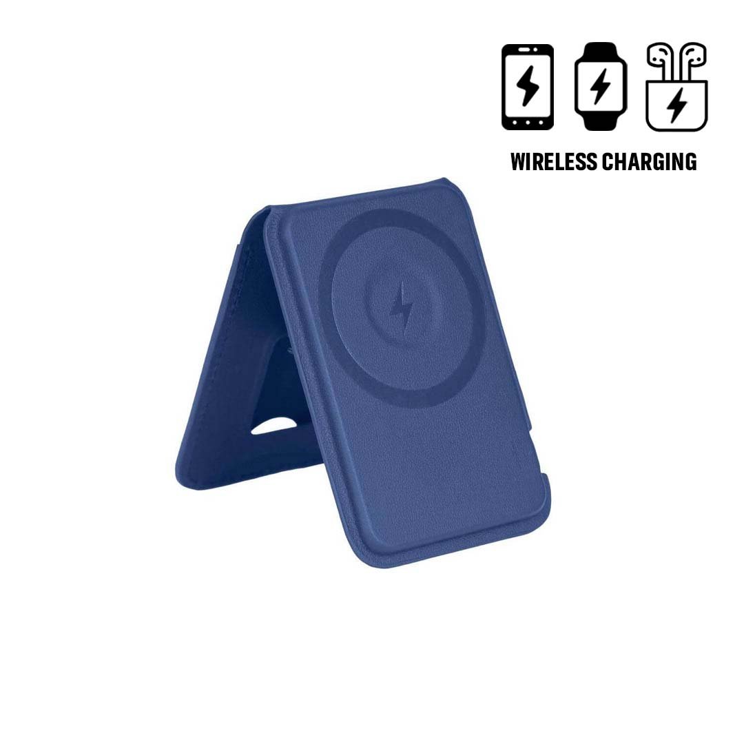 3-in-1 Magnetic Wireless Charger Card Holder