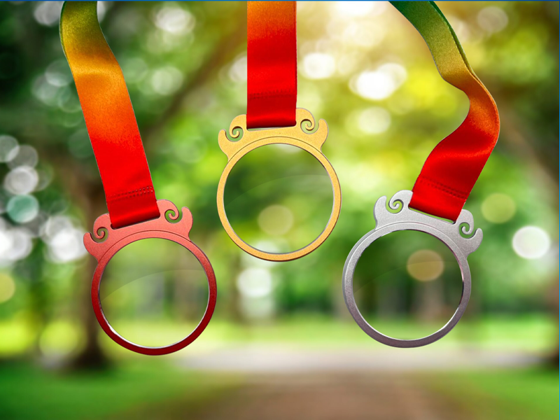 Crystal Glass Medal – Premium Recognition Medal - Image 3