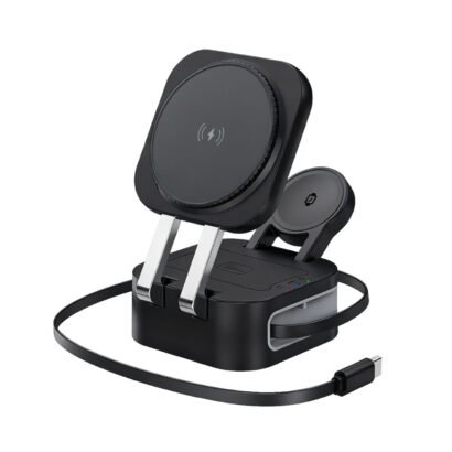 4 in 1 Foldable Wireless Fast Charging Station