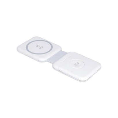 2-in-1 Wireless Charger – Compact Charging Solution