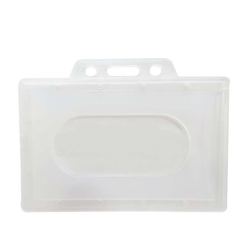 Frosted PVC ID Card Pouch - Image 2