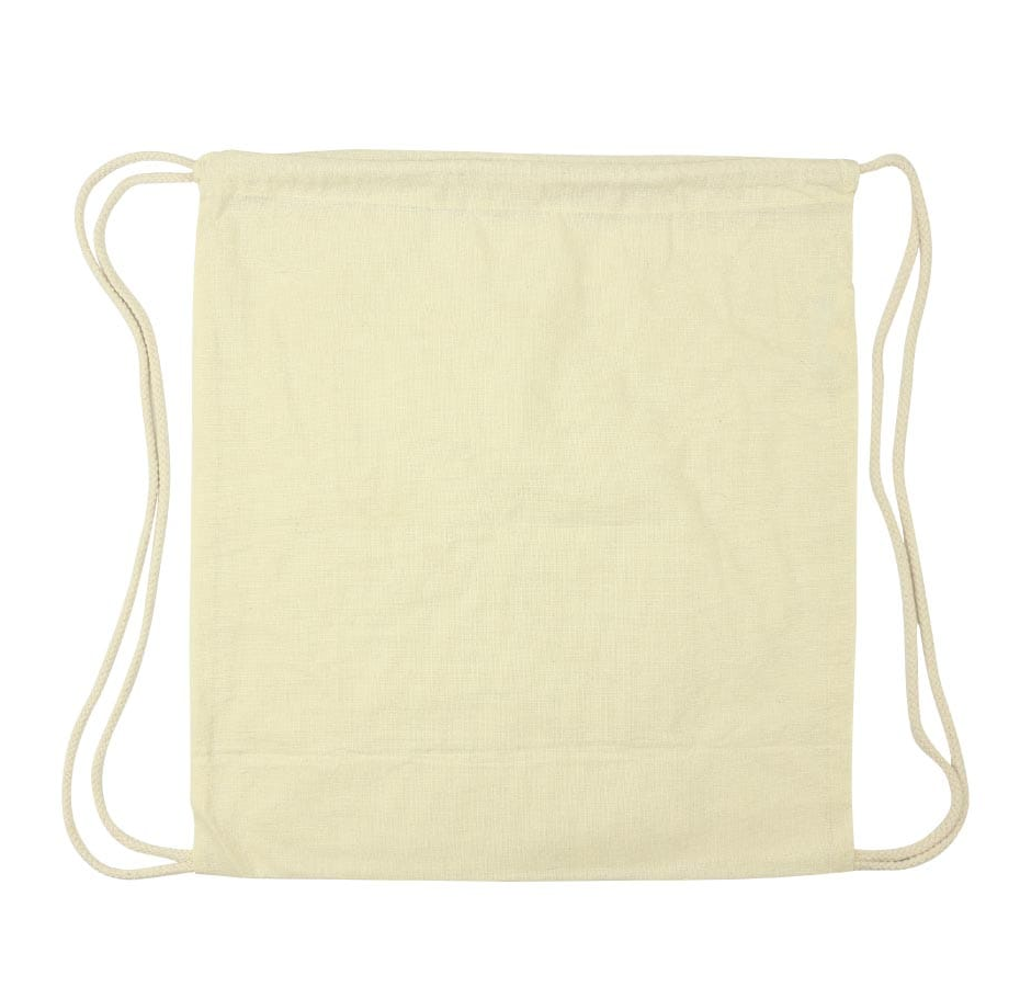 Cotton Canvas Drawstring Bag