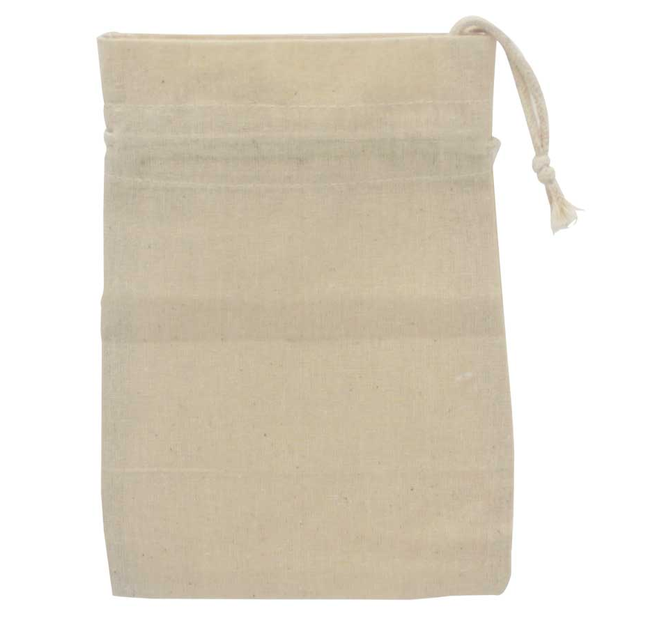 Drawstring Cotton Pouch Bag - Image 4