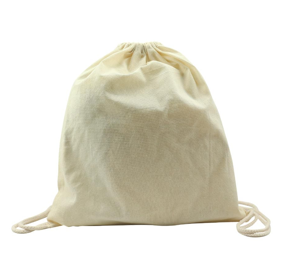 Cotton Canvas Drawstring Bag - Image 3