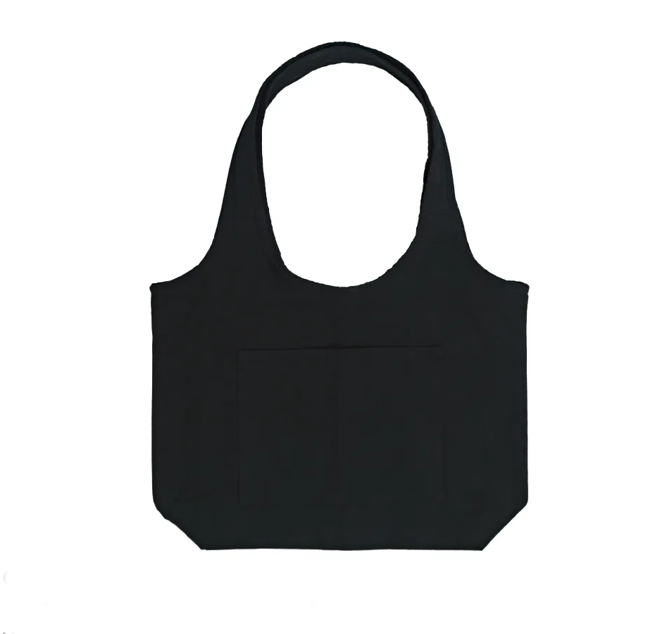 Cotton Hobo Bag with Front Pocket - Image 5