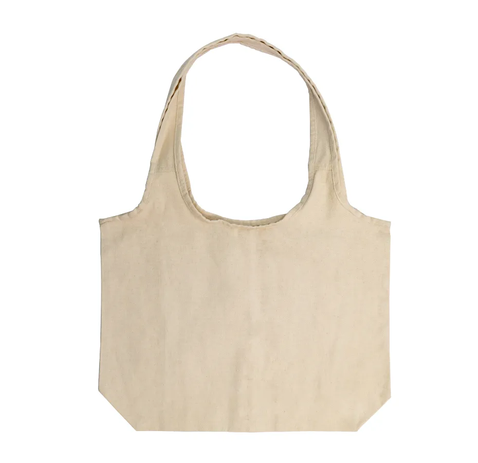 Cotton Hobo Bag with Front Pocket - Image 4