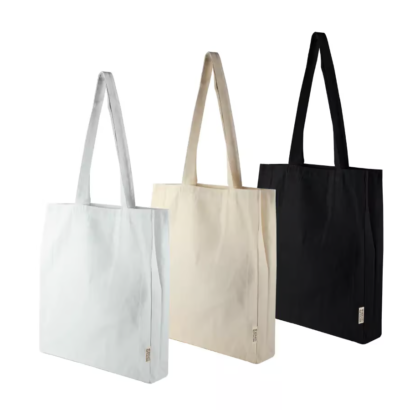 Recycled Cotton Tote Bag with Gusst