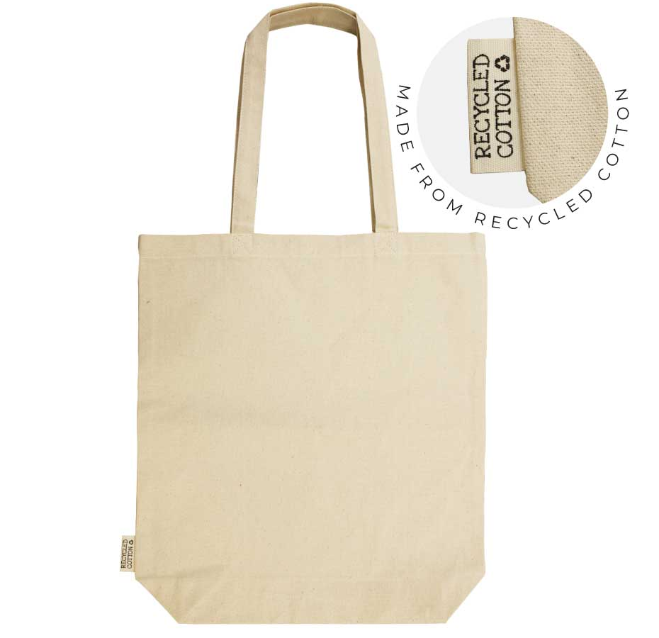 Recycled Cotton Canvas Bag - Image 3