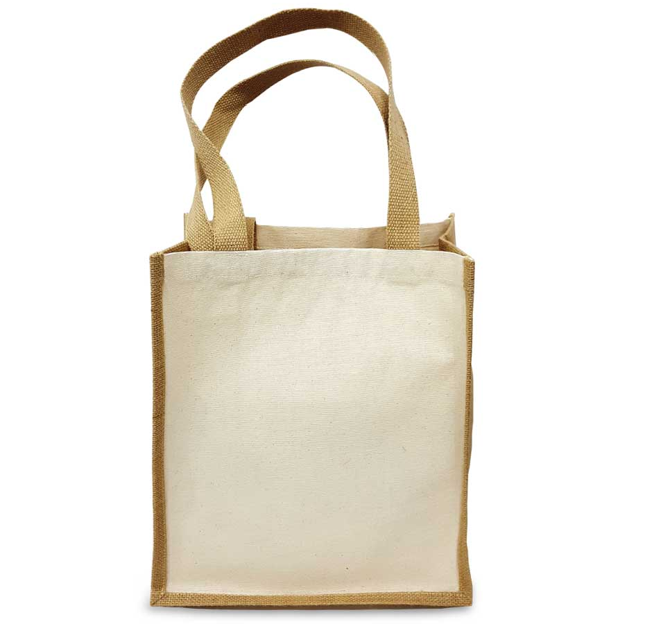 Jute and Cotton Bag – Two Side Print