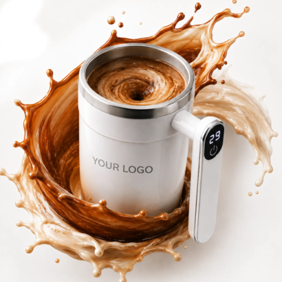 SIPPLE MIXERA Smart Magnetic Mixing Mug with Temperature Display