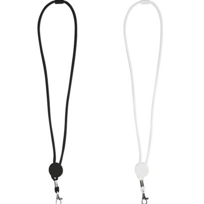 Soft Lanyard with Epoxy Badge & Safety Clip