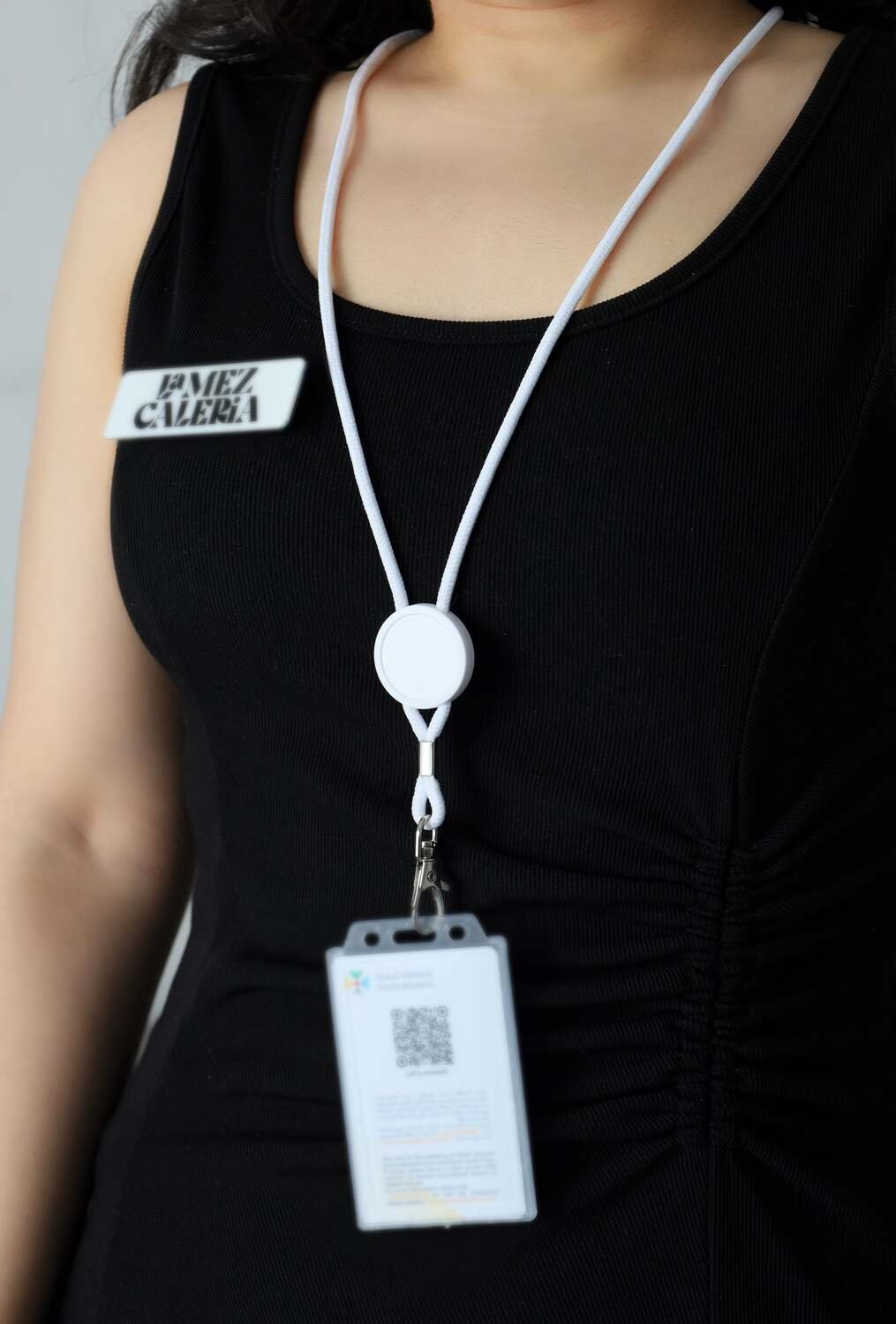 Soft Lanyard with Epoxy Badge & Safety Clip - Image 5