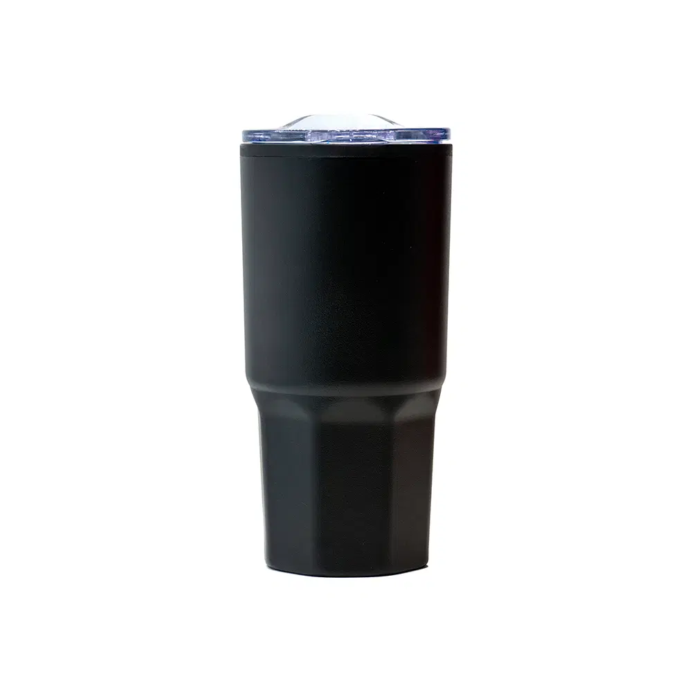 Black Double Wall Tumbler – 500ml - Image 2