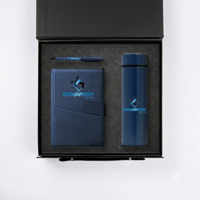 Executive Blue Corporate Gift Set