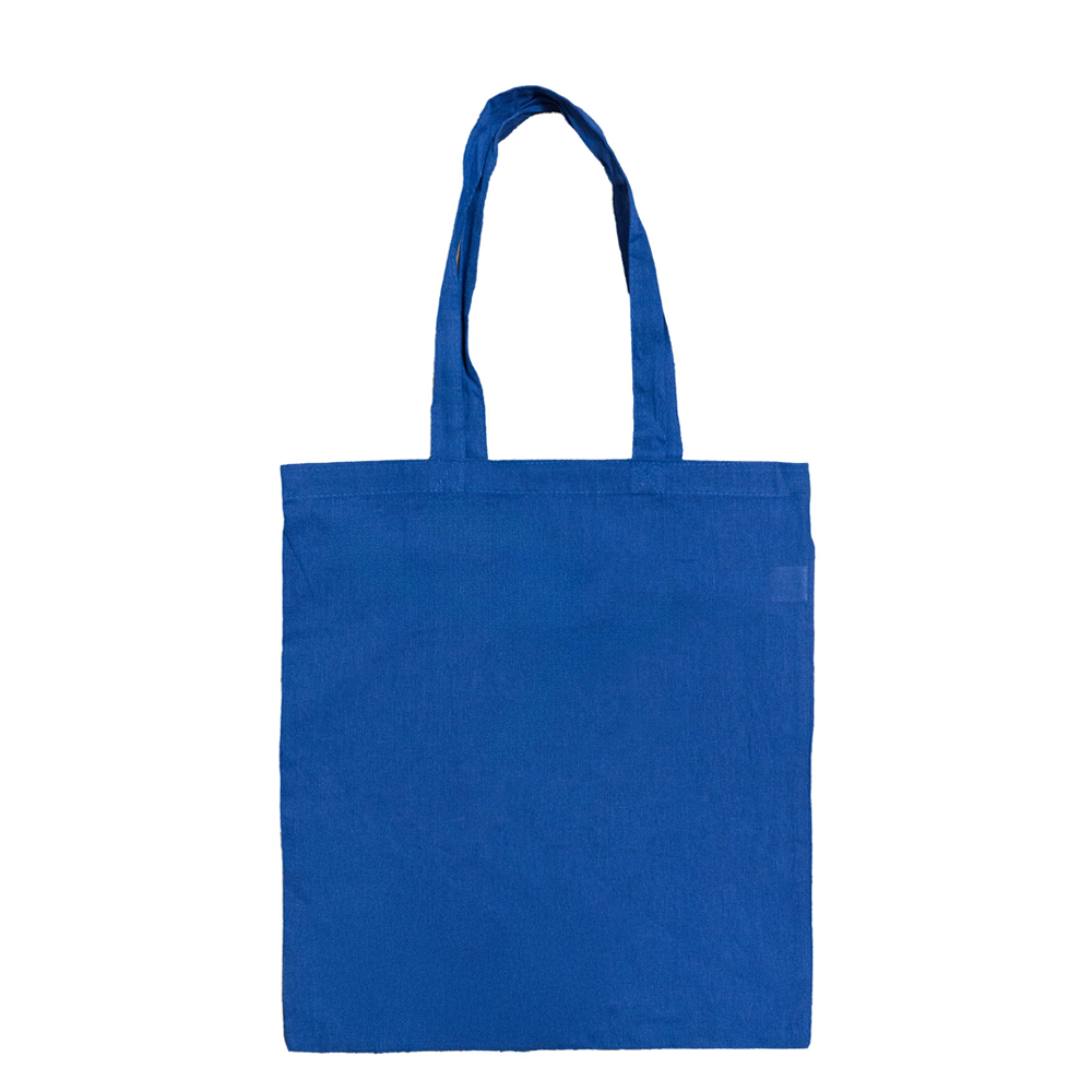Recycled Cotton Tote Bag Blue - Image 2