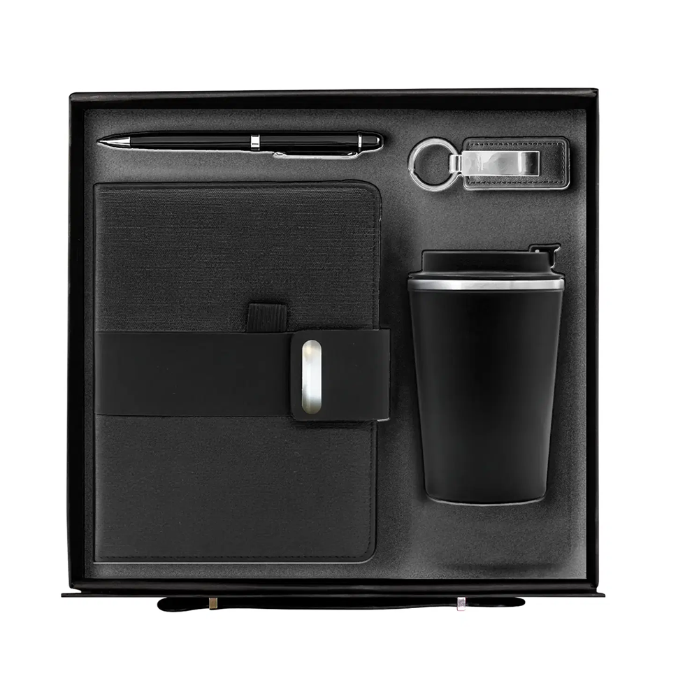 Black 4-Piece Corporate Gift Set - Image 2