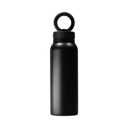 Magnetic Compatible Insulated Water Bottle – Black