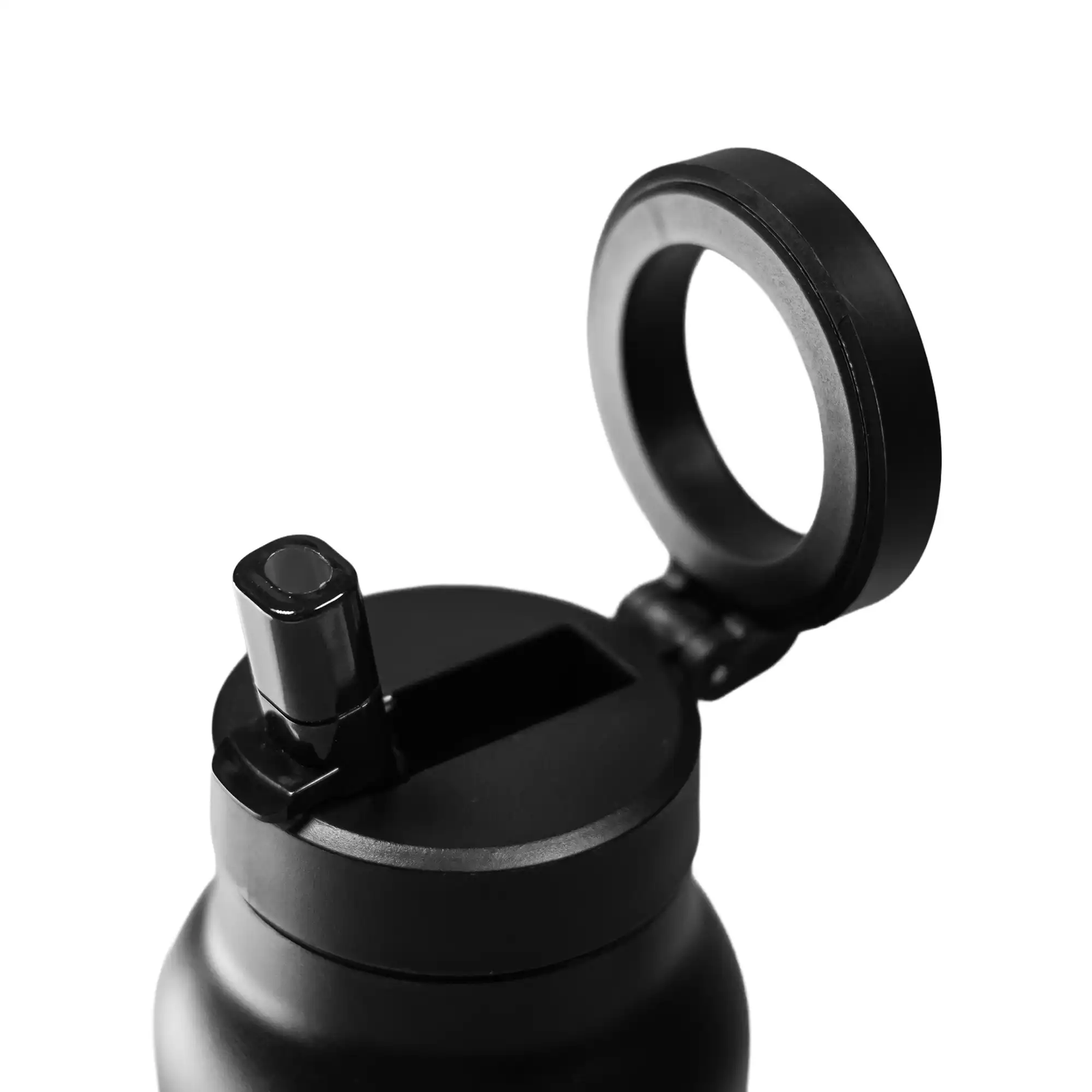 Magnetic Compatible Insulated Water Bottle – Black - Image 3